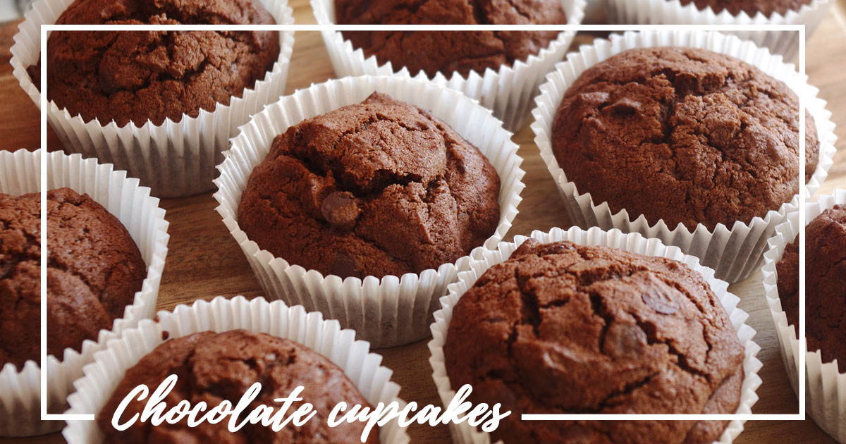 Dark Chocolate Cupcakes recipe - Prepare your Plates