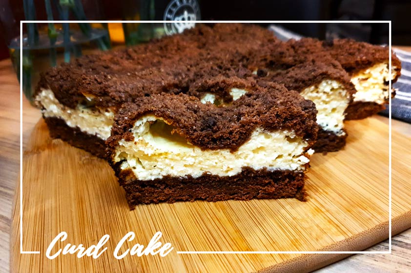 Cacao Curd Cake recipe