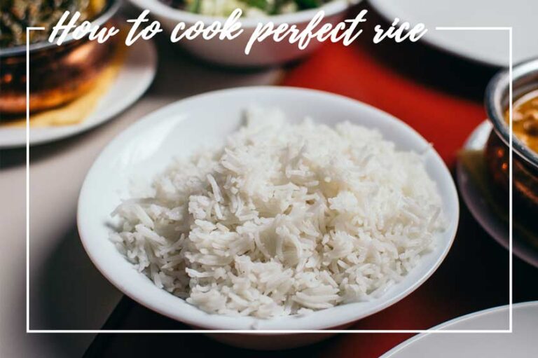 How to cook perfect rice Prepare your Plates