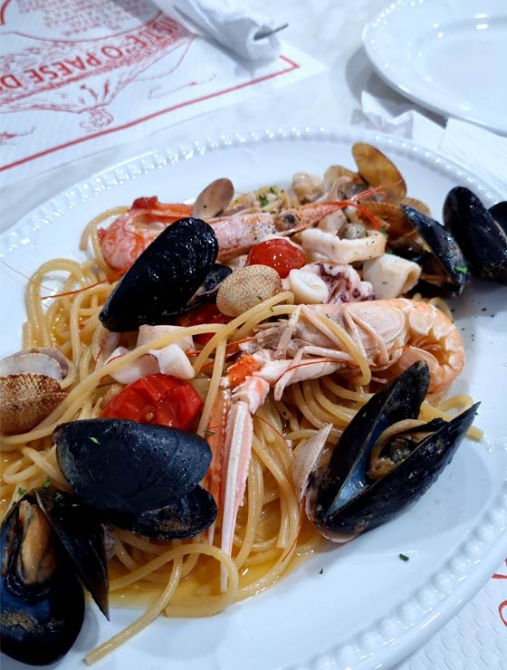 Spaghetti misto mare