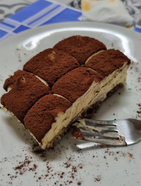 Tiramisu in Naples