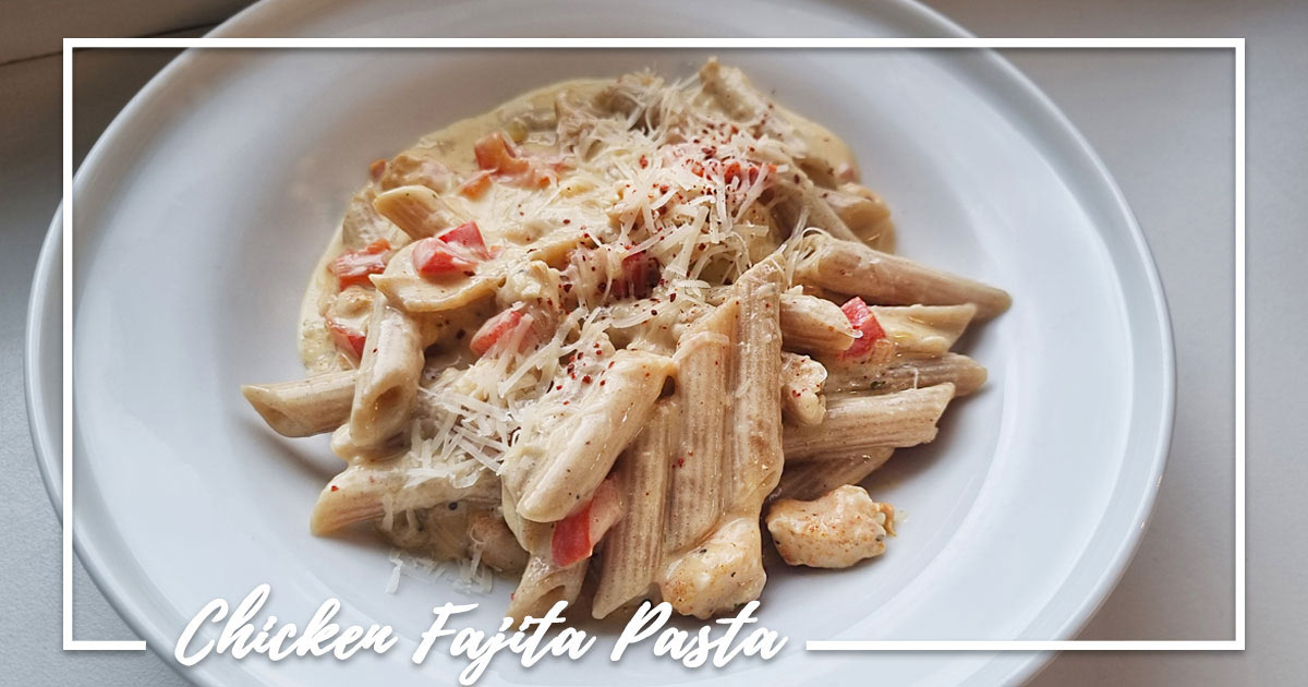 Creamy Chicken Fajita Pasta Recipe