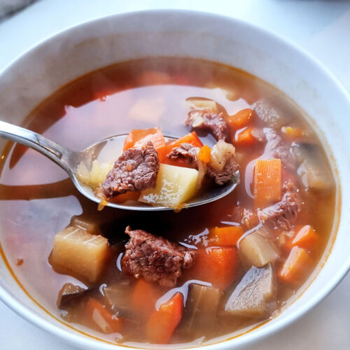 beef khashlama soup
